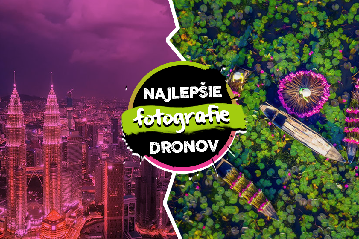 Fotografie z dronov za rok 2018: To najlepšie, čo odfotila lietajúca technika