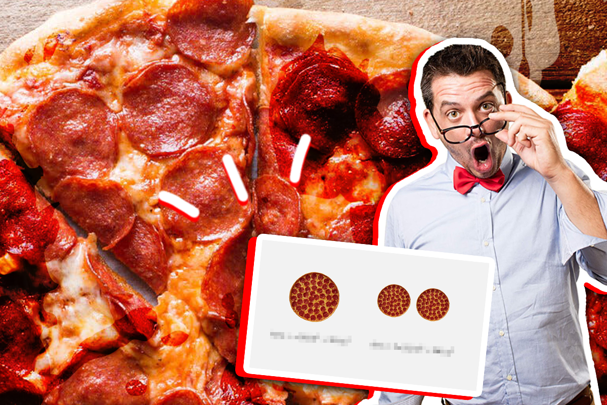 Ktorá pizza je väčšia? Tento praktický matematický príklad obletel internet