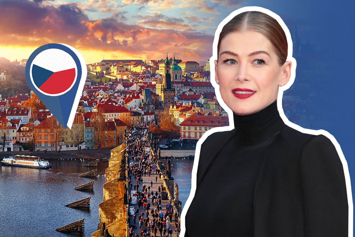 Slávna herečka Rosamund Pike žije v Česku. Podelila sa aj o vtipnú historku s opitými rafťákmi