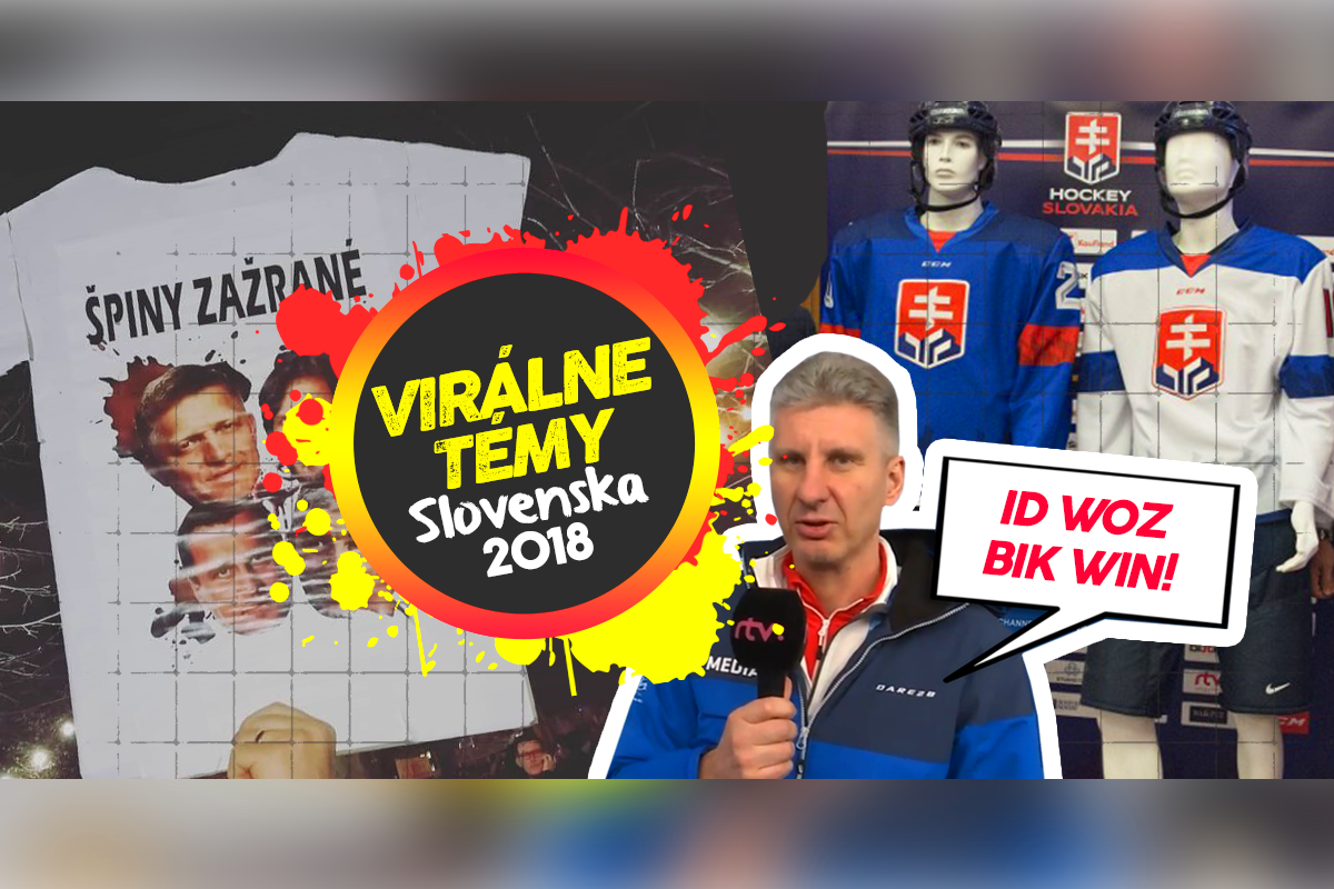 To NAJ z roku 2018: Najväčšie virálne témy, ktoré ovládli slovenský internet!