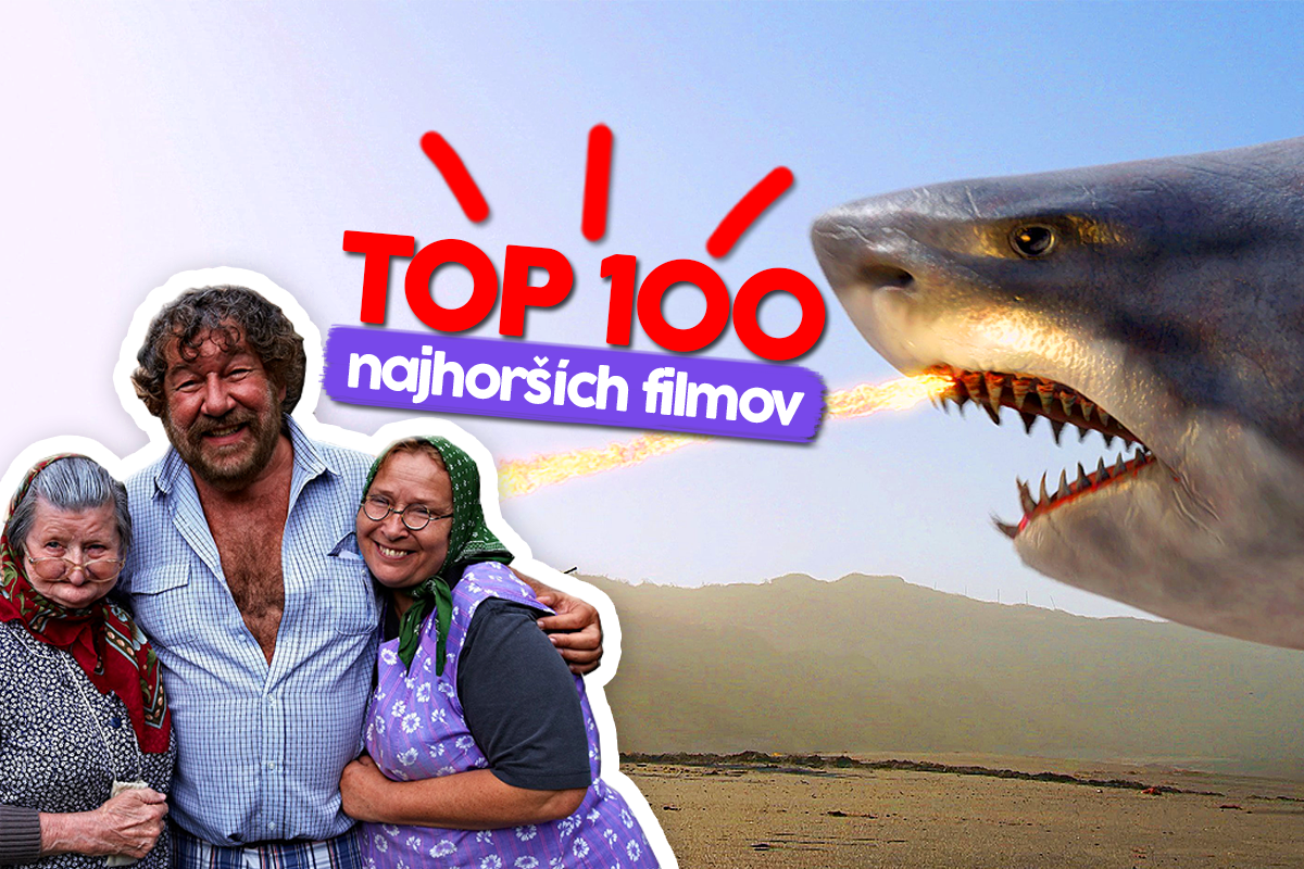 100 najhorších filmov podľa českých a slovenských divákov