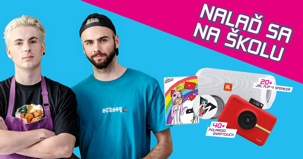 Nalaď sa na školu a vyhraj! V škole zamachruješ aj darčekmi od youtuberov