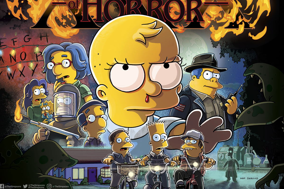 Simpsonovci si budú v špeciálnej časti robiť srandu z obľúbeného seriálu Stranger Things