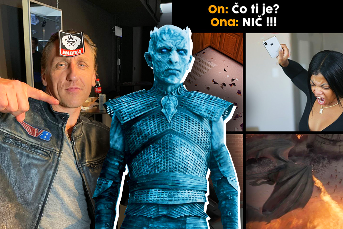 Night King pre EMEFKA: Sleduj bláznivé interview a jeho reakcie na Game of Thrones memes!