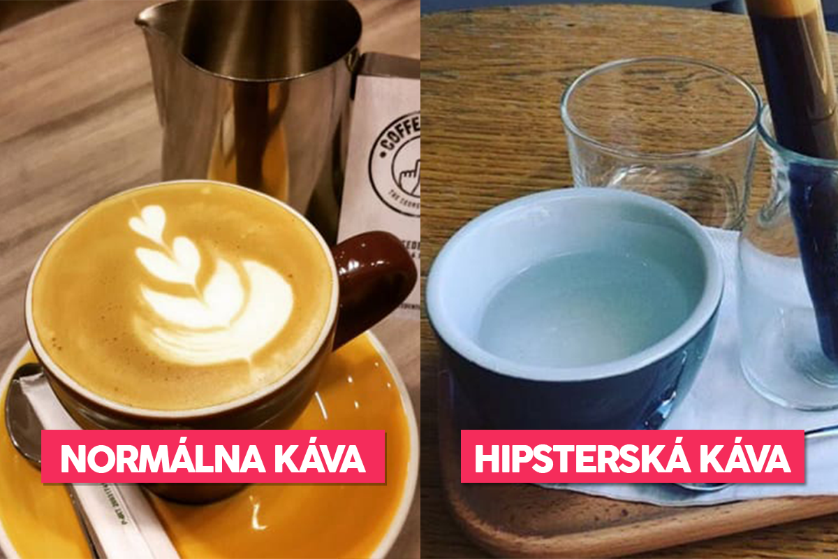 Fotky, ktoré ukazujú rozdiel medzi normálnym jedlom a tým hipsterským