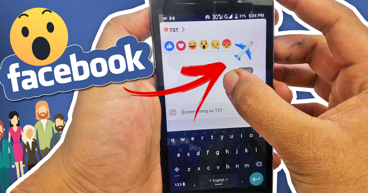 Na Facebooku sa na niekoľko hodín objavila tajuplná reakcia s lietadlovým emoji