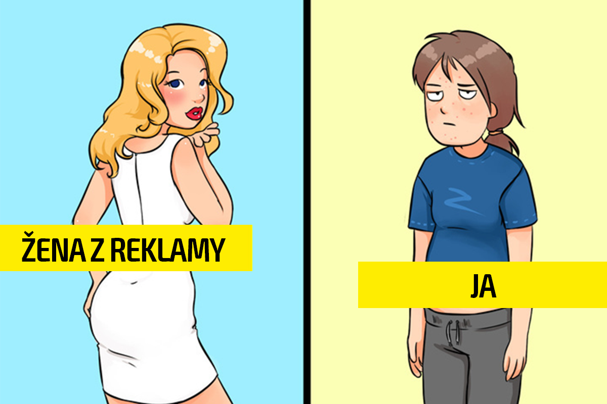 Zábavné komiksy o ťažkom živote ženy počas „jej dní“