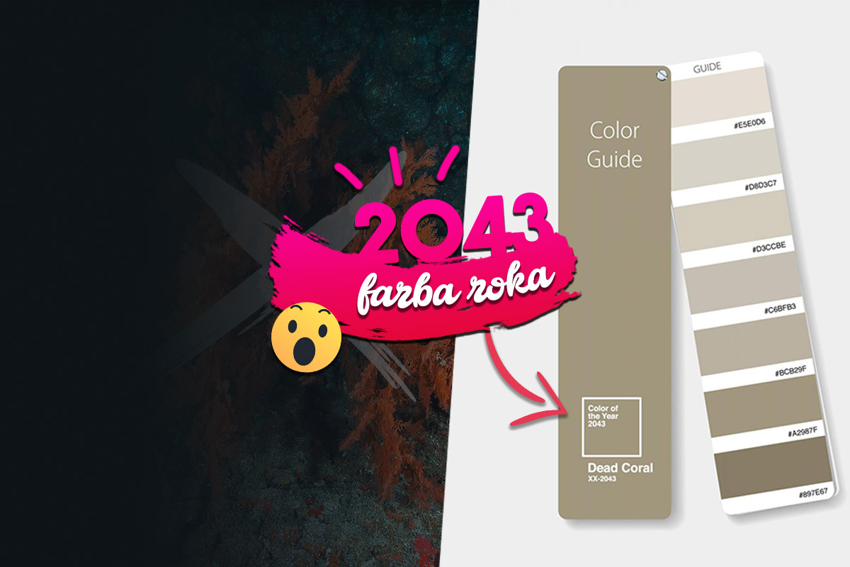 Farba roka 2019 vs. 2043. Agentúra prekvapila svojou výstižnou predpoveďou