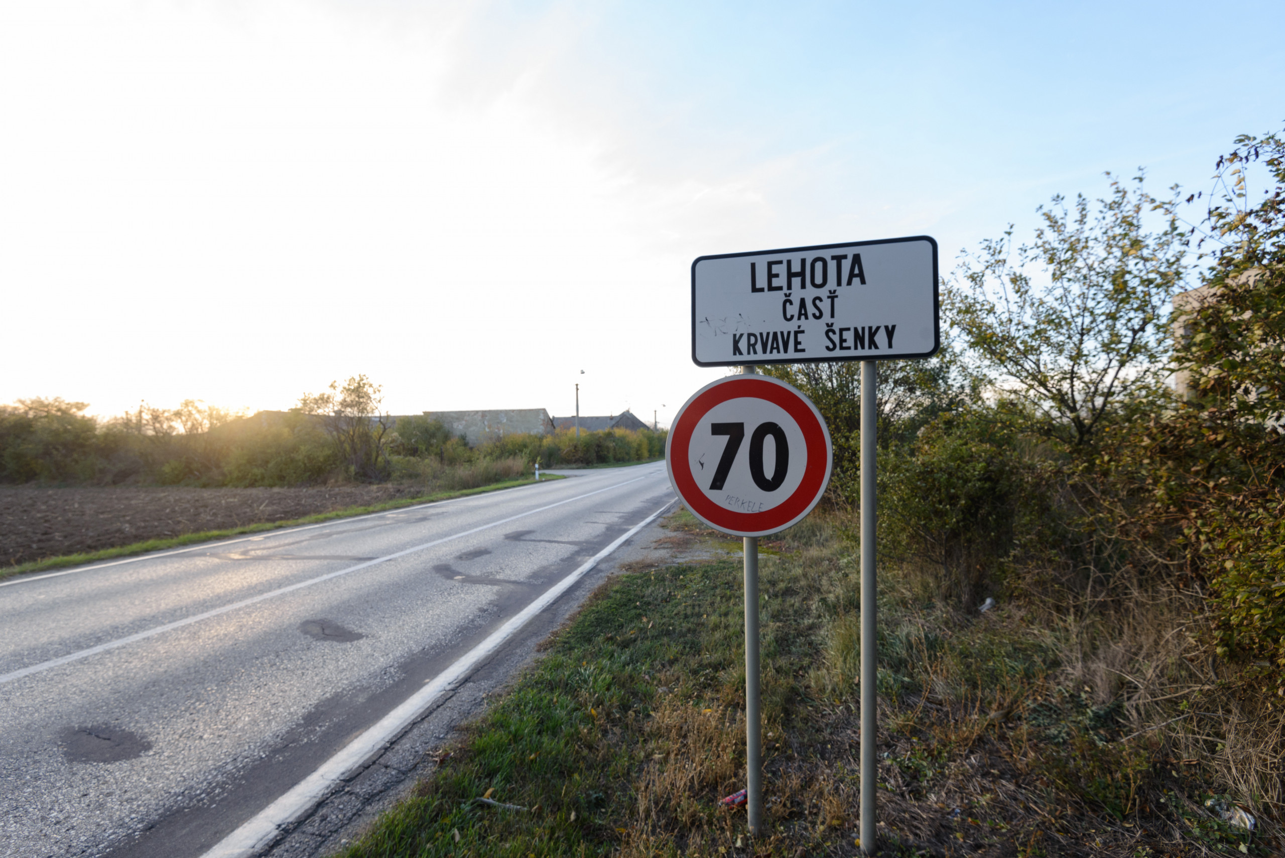 Slovensko, obec, Krvavé Šenky, záhada, história