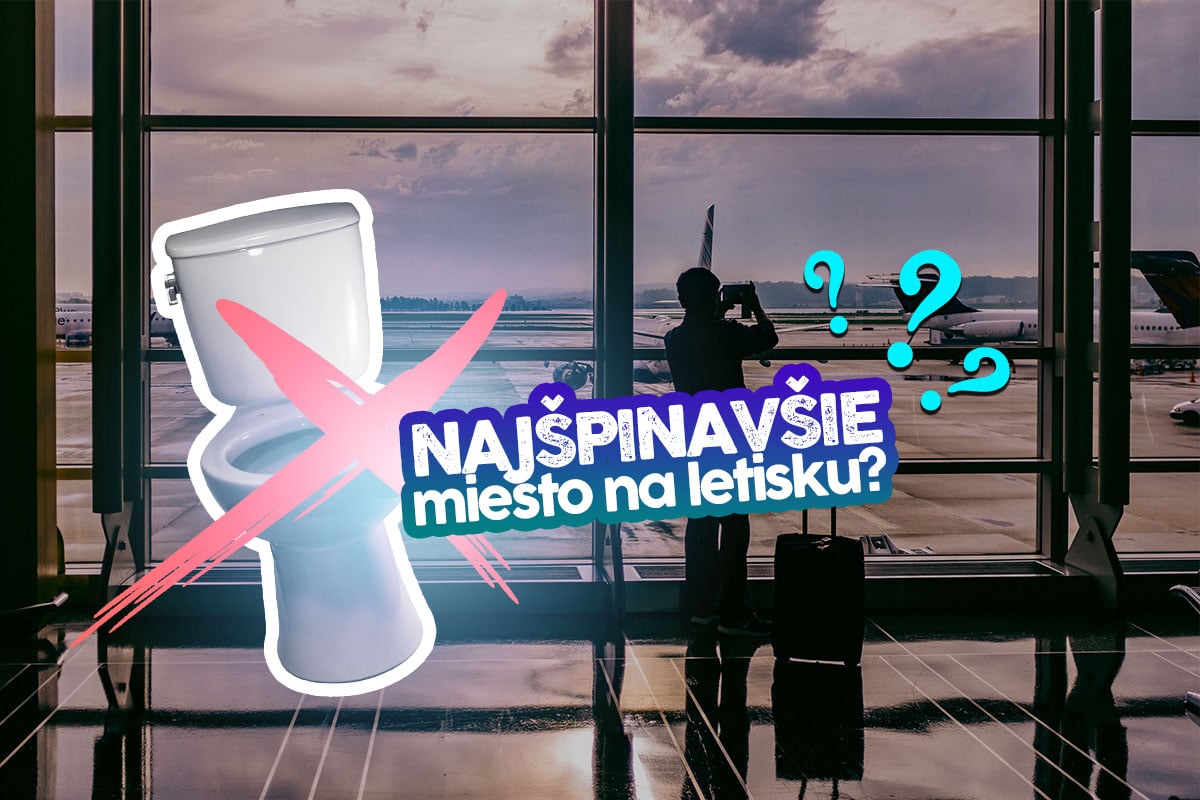 Najšpinavšie miesto na letisku nie sú záchody. Štúdia ukázala prekvapivý záver