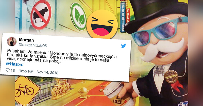 Monopoly pre mileniálov nie je vtip, ale realita. Hra mnohých urazila