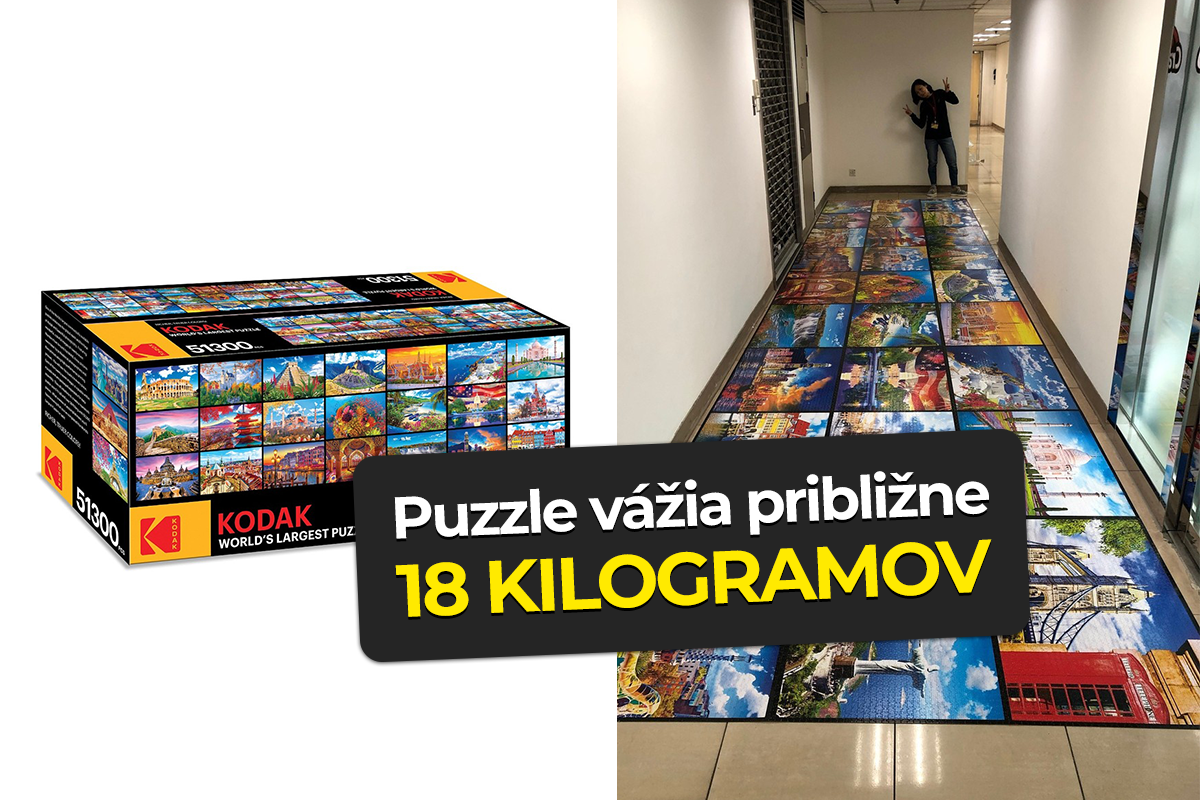 Trúfol by si si? Najväčšie puzzle na svete potrápia aj poriadne trpezlivého človeka