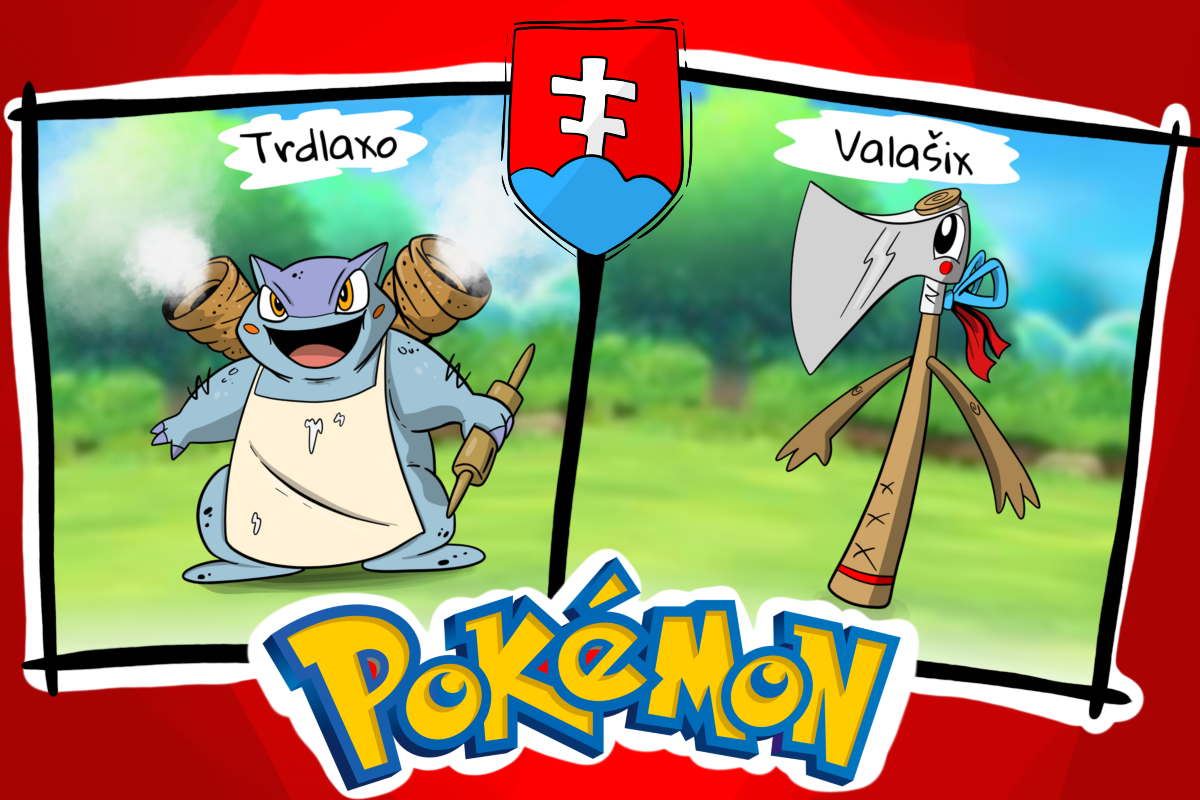 Mália sa ti existujúci Pokémoni? Toto sú čisto slovenské návrhy Pokémonov z našej dielne