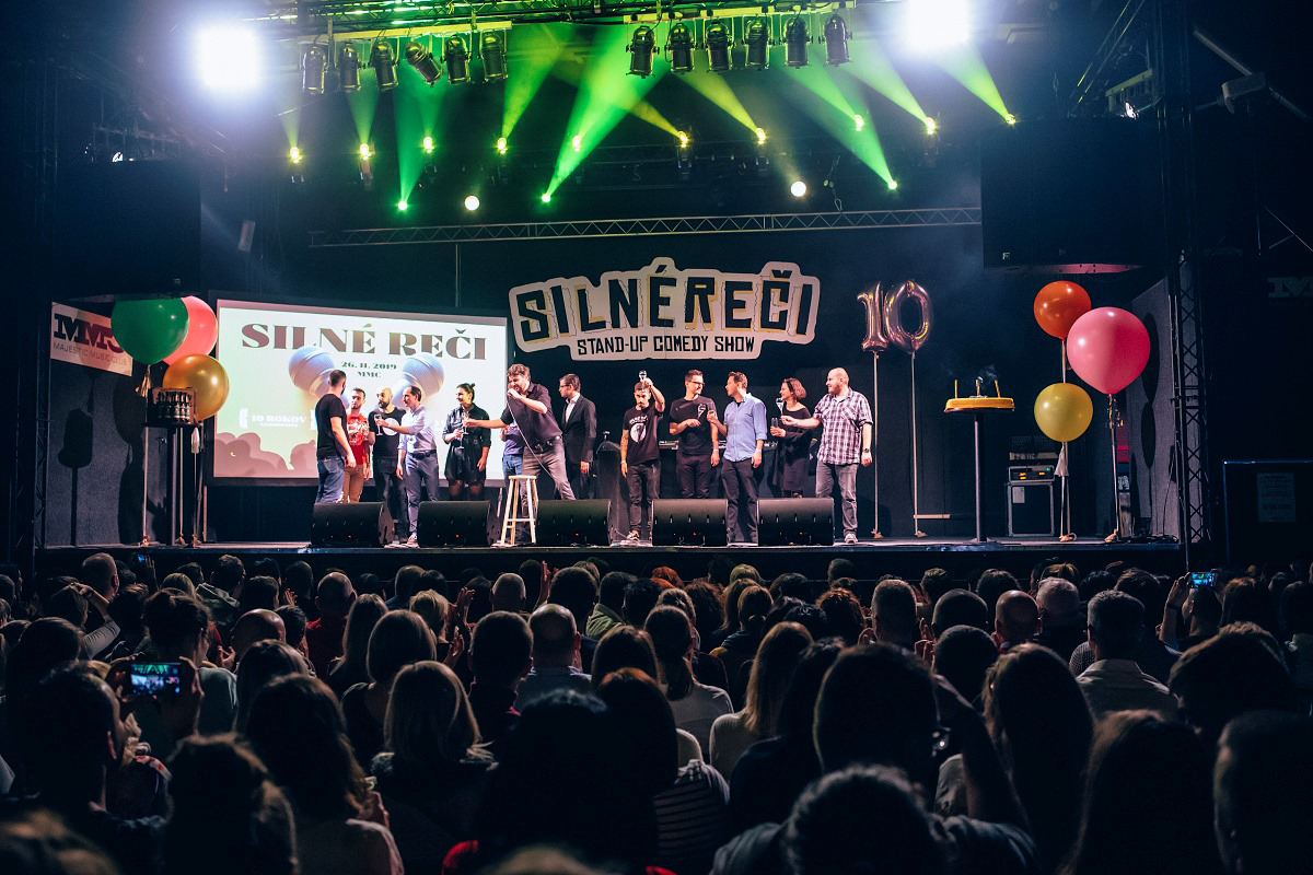 Stand-up Silné reči pomáhajú aj prostredníctvom sociálnych sietí