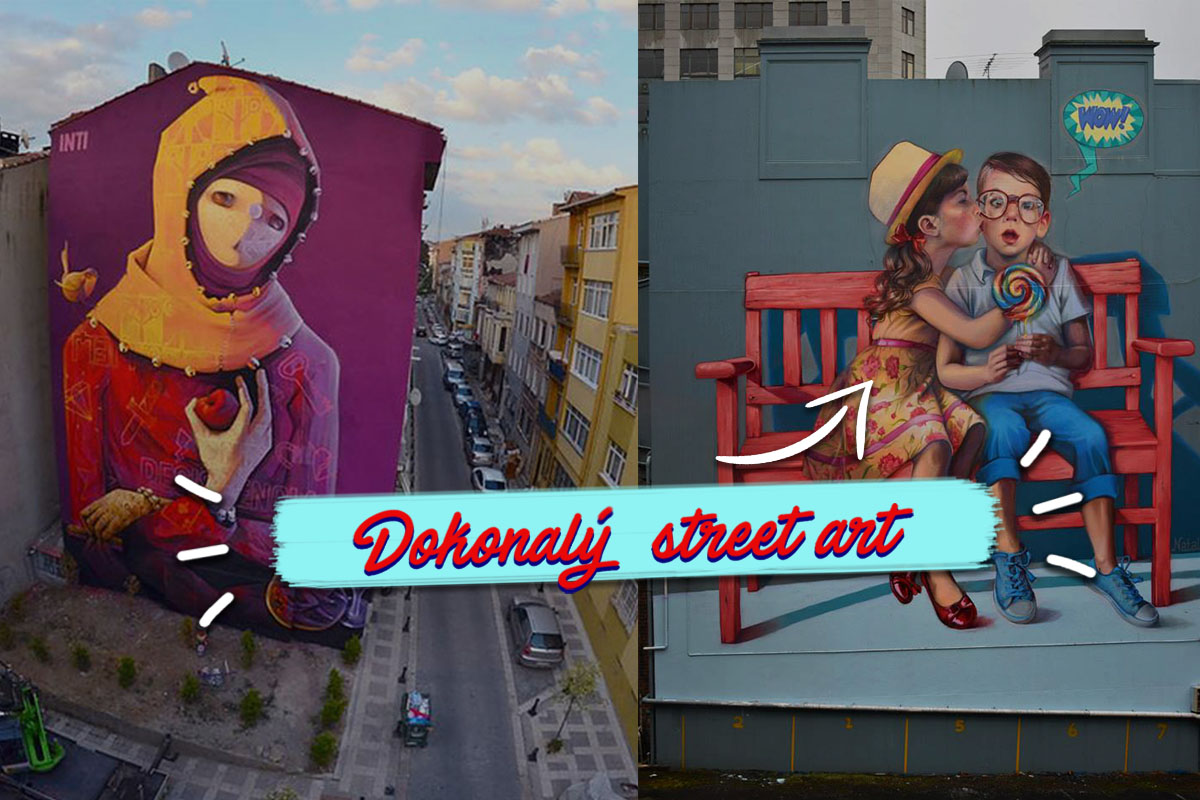 Dokonalé street art umenie, ktoré sa neodvážiš označiť za vandalizmus