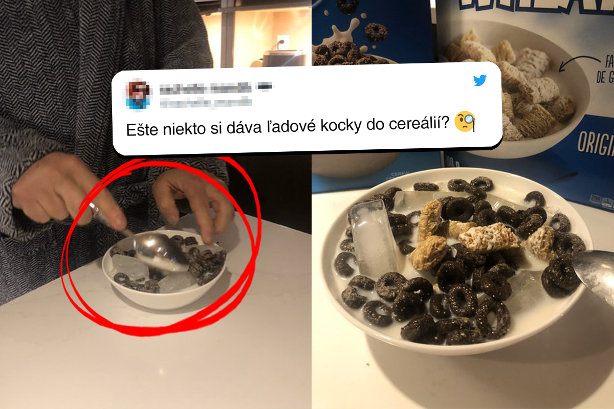 Nový trend v stravovaní: ľadové kocky v cereáliách. Prišiel si im na chuť aj ty?