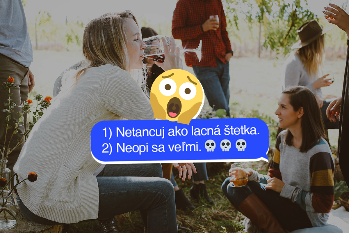 Chlapík poslal svojej frajerke 12-bodový návod, ako sa má slušne správať na párty