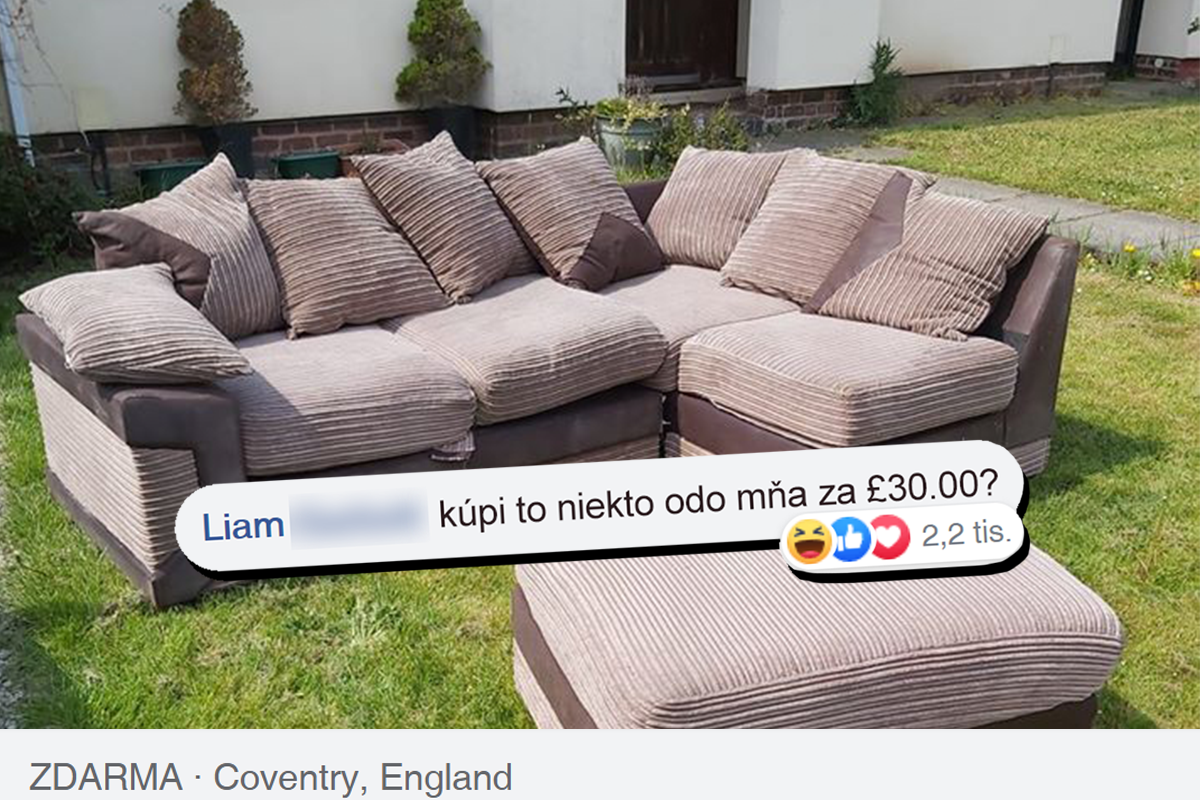 Na facebooku sa objavil chlapík, ktorý zhromažďuje veci zadarmo a následne ich predáva