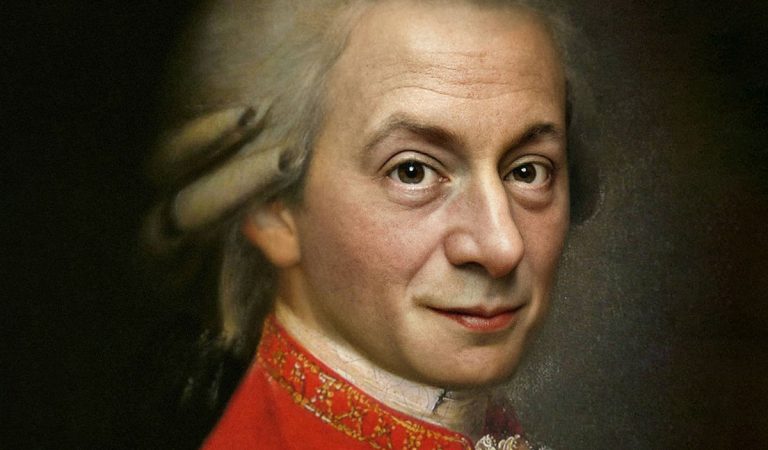 Bas Uterwijk, umelec, umelá inteligencia, rekonštrukcia známych malieb, historické osobnosti, Wolfgang Amadeus Mozart