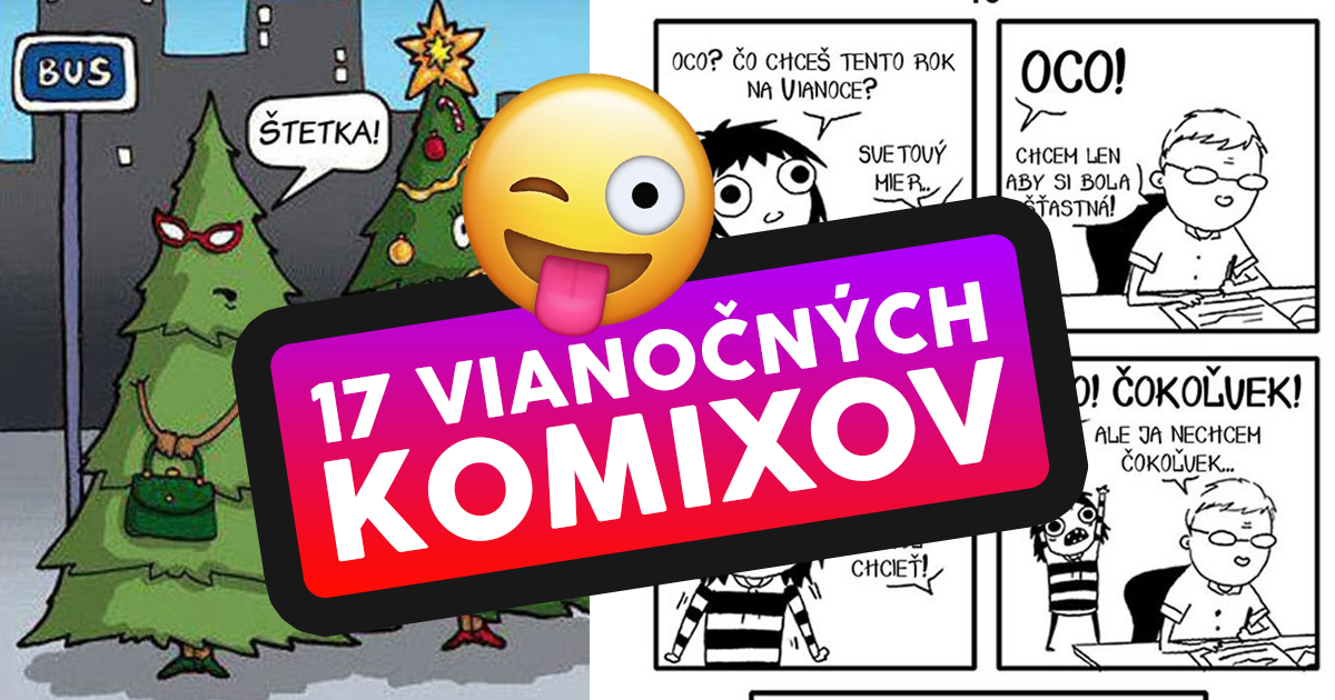 17 vianočne ladených komiksov, ktoré ťa pobavia