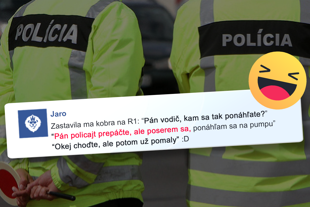 Slovákov sme sa opýtali na ich najzábavnejšie zážitky s políciou