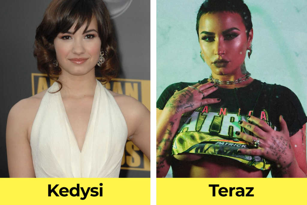 Demi Lovato na začiatku kariéry vs. teraz