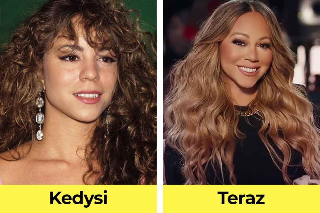 Mariah Carey na začiatku kariéry vs. teraz