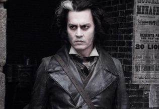 Johnny Depp ako Sweeney Todd