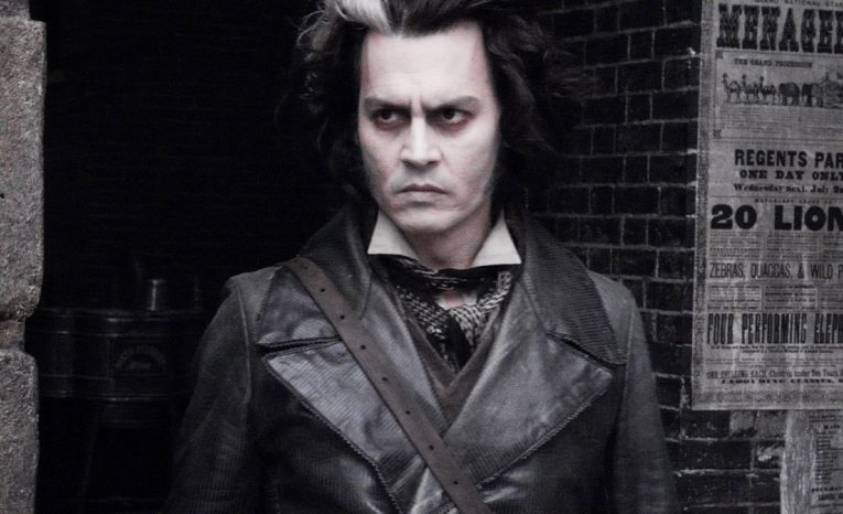 Johnny Depp ako Sweeney Todd