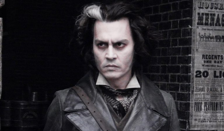 Johnny Depp ako Sweeney Todd