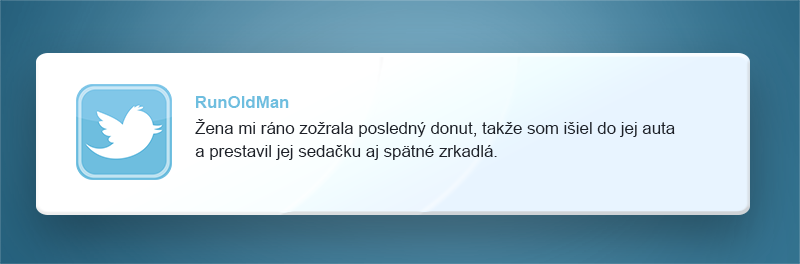 Vtipné tweety o manželstve