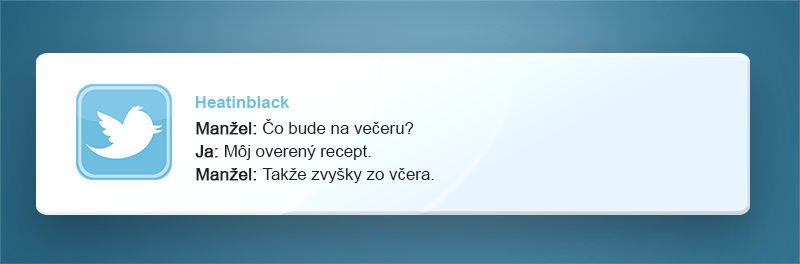 Vtipné tweety o manželstve