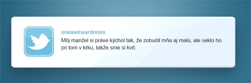 Vtipné tweety o manželstve