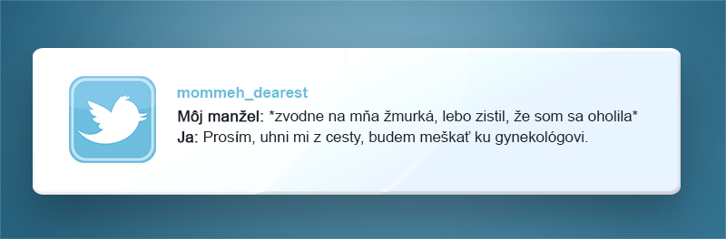 Vtipné tweety o manželstve