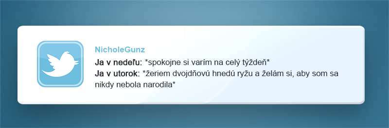 Vtipné tweety od žien