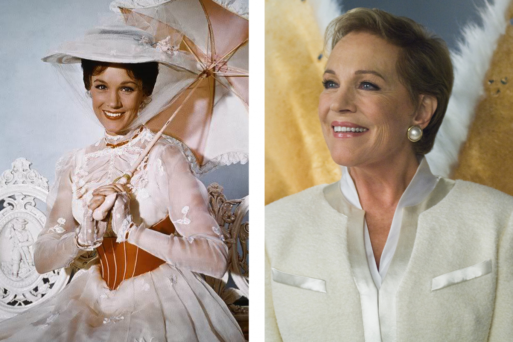 Takto vyzerali známi herci na začiatku svojej kariéry, Julie Andrews