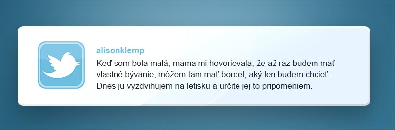 Vtipné tweety od žien