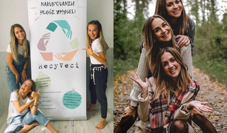 Slovenské sestry pomáhajú rodinám v núdzi, RecyVeci