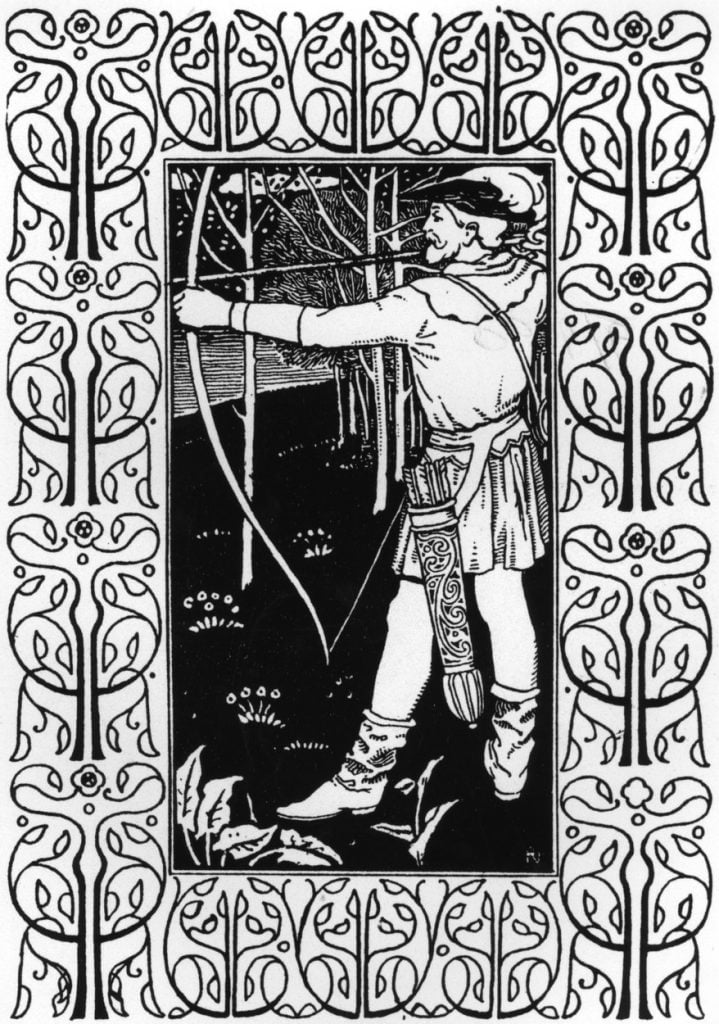 Robin Hood, história, zbojník