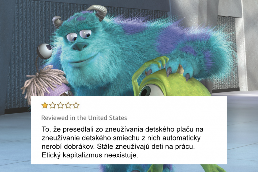 filmová recenzia, nespokojní diváci, Amazon Movie Reviews, zábava, bizár, Príšerky s.r.o.