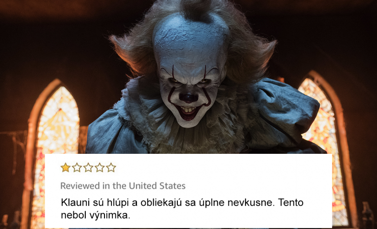 filmová recenzia, nespokojní diváci, Amazon Movie Reviews, zábava, bizár, To