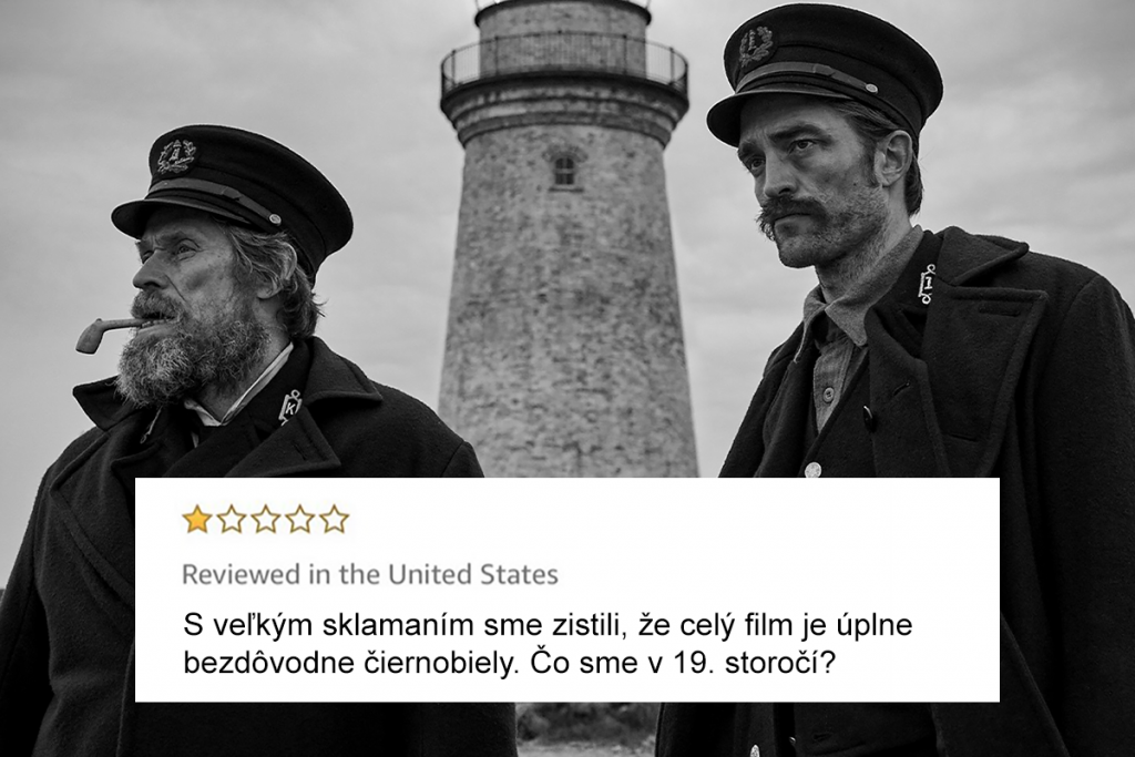 filmová recenzia, nespokojní diváci, Amazon Movie Reviews, zábava, bizár, Maják