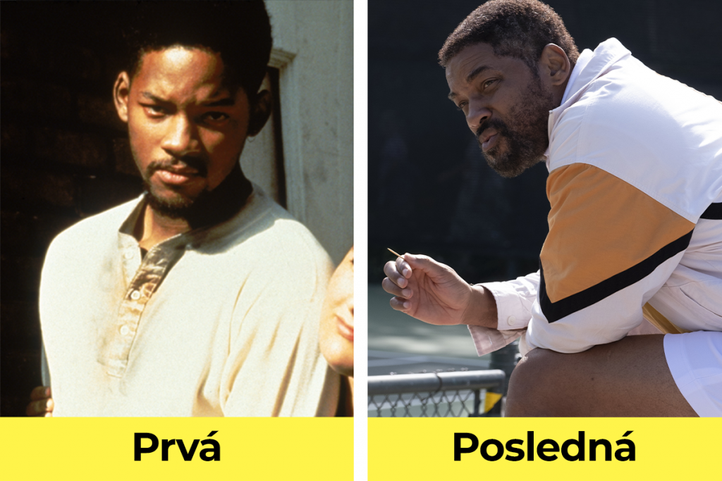 prvá úloha, posledná úloha, film, známi herci, začiatok kariéry, Will Smith