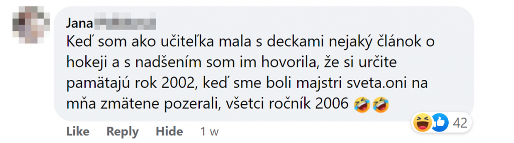 Slováci, vtipné komentáre, vek, uvedomili, že sú starí