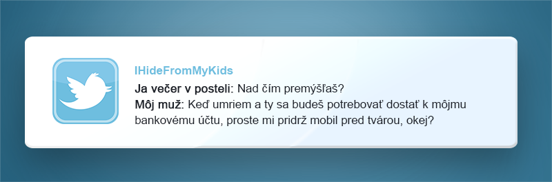 vtipné tweety, Twitter, vzťah, manželstvo, ženy