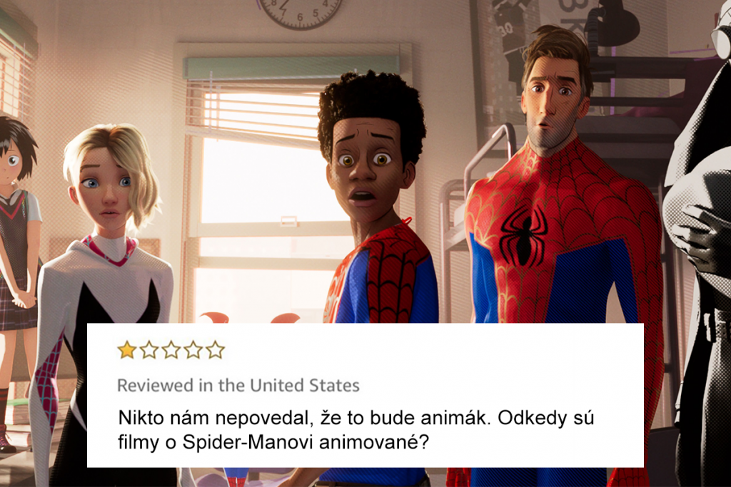 filmová recenzia, nespokojní diváci, Amazon Movie Reviews, zábava, bizár, Spider-Man