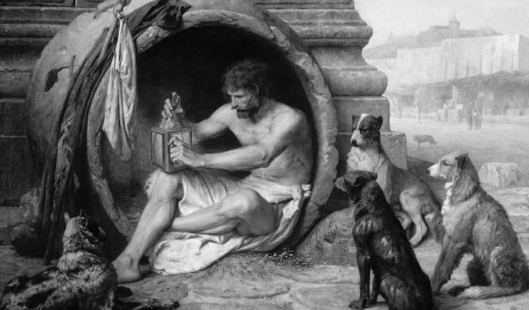 filozof, história, Diogenes zo Sinopé, fakty a zaujímavosti, asketizmus, jednoduchý život, skromnosť, provokatér