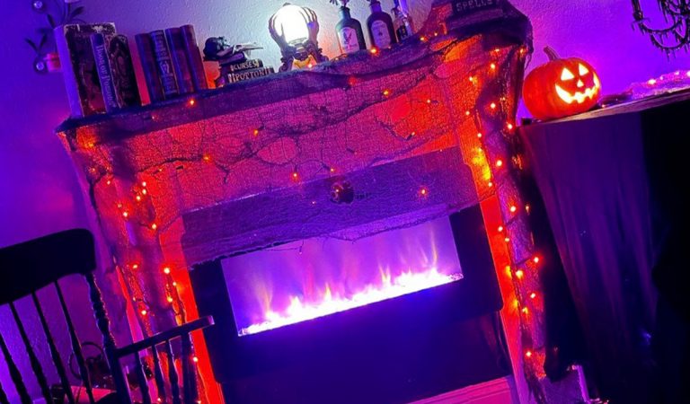 manželia, Halloween, halloweenske dekorácie