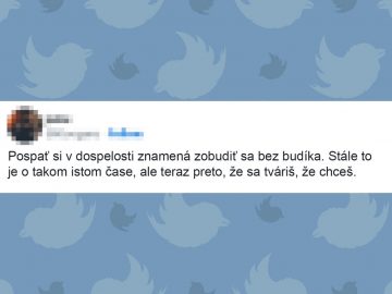 Twitter, vtipné tweety, zábavné príspevky, život po 25-ke, dospelosť