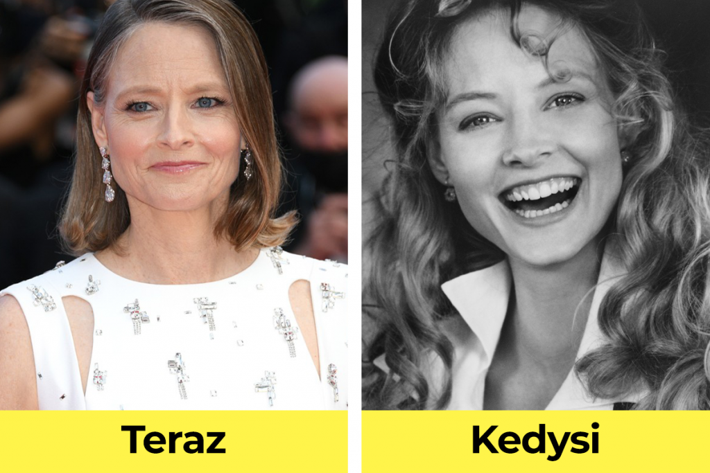 herečky po šesťdesiatke, známe herečky, hollywoodske herečky, vtedy verzus teraz, Jodie Foster